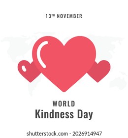 World Kindness Day, Vector illustration design.