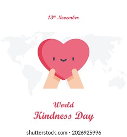 World Kindness Day, Vector illustration design.