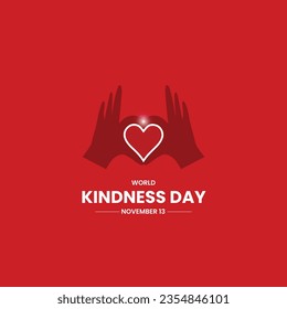 World Kindness Day. Kindness day vector illustration. 