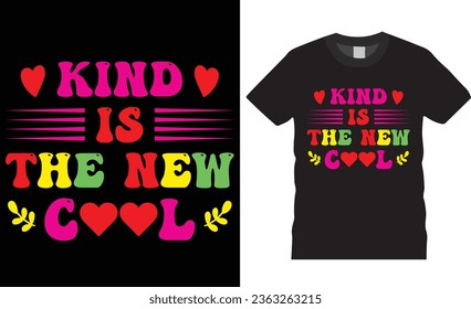 World kindness typography t-shirt design. world kindness day kindness t-shirt design. World kindness design ready for print posters cards vector illustration.