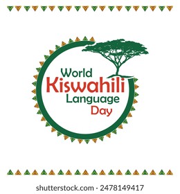 World Kiswahili Language Day, July 7th. International Day. Special Days Social Media