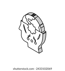 world knowledge isometric icon vector. world knowledge sign. isolated symbol illustration