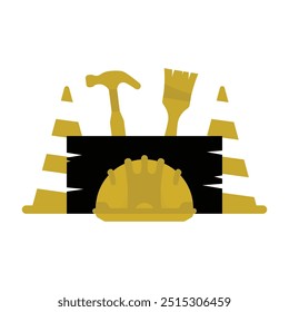 Ilustração vetorial do projeto do Dia Mundial do Trabalho