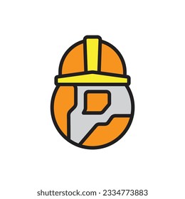 World Labor Day Icon Vector Illustration