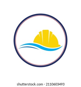 world labour day 1st of May logo vector illustration design template.