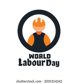 World Labour Day Vector Illustration. great for greeting card, logo and icon