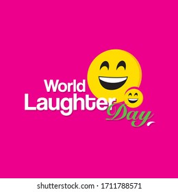 World Laughter Day - laughing emoji - Banner