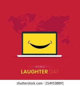 World laughter day social media post