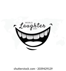 World Laughter Day, Vector illustration design.