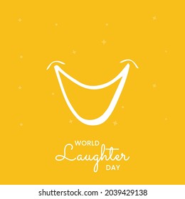 World Laughter Day, Vector illustration design.