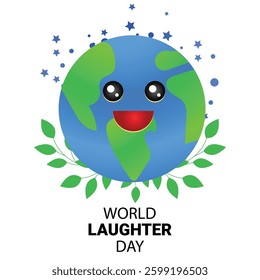 world laughter day vector illustration