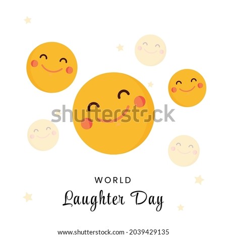 World Laughter Day, Vector illustration design.