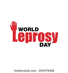World Leprosy Day design vector