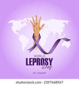 World Leprosy Day, observed on the last Sunday of January, is a global initiative to raise awareness about leprosy, eliminate stigma, and promote early detection and treatment.