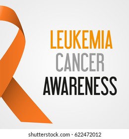 world leukemia cancer day awareness poster eps10