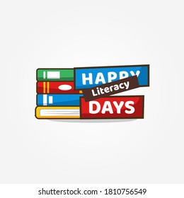 World Literacy Day Vector Design Illustration For Celebrate Moment