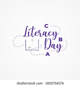 World Literacy Day Vector Design Illustration For Celebrate Moment