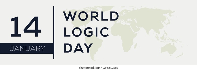 World Logic Day, held on 14 January.