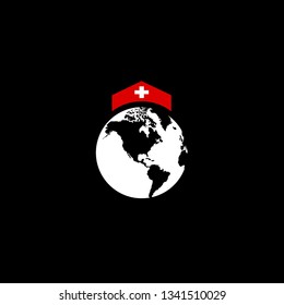 world logo in abstract 
