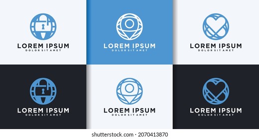 Juego de logos del mundo, amor del mundo