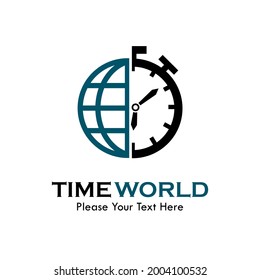 The world logo template illustration