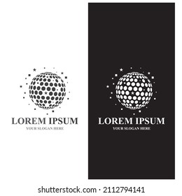  World Logo Template vector illustration