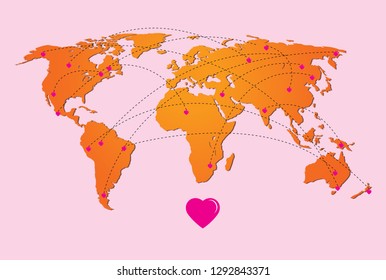 The world of love