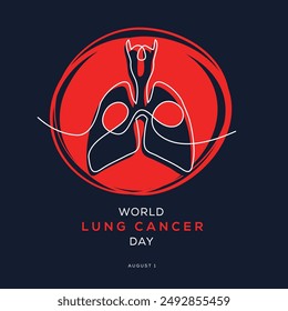 World Lung Cancer Day, held on 1 August.