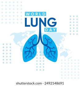 World Lung Day is an annual awareness day held on September 25th to raise awareness about lung health and advocate for better lung health globally.