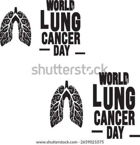 world lungs silhoutte vector assistance dog day banner poster
