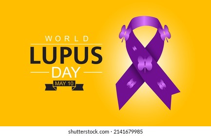 World Lupus Day. depth understanding health awareness for banner, poster, card and background design.