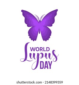 World Lupus Day. depth understanding health awareness for banner, poster, card and background design.