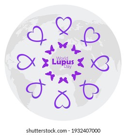 World Lupus Day ,Vector Illustration.