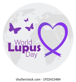 World Lupus Day ,Vector Illustration.