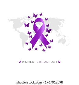World Lupus day vector illustration,.