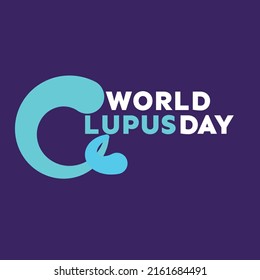 World Lupus Day. Vector illustration for banner, flyer
