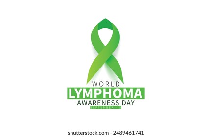 World Lymphoma awareness day. background, banner, card, poster, template. Vector illustration.