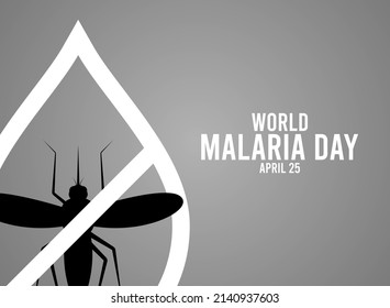 World Malaria Day. April 25. Poster Or Banner.