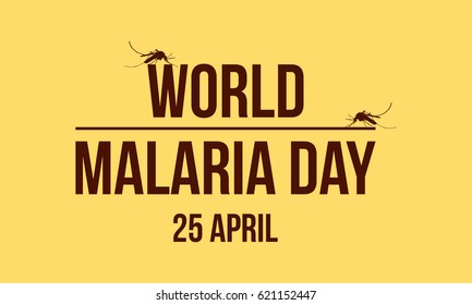 World Malaria Day background collection