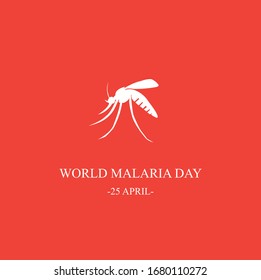 World Malaria Day Banners Vector Stock Vector (royalty Free) 1680110272