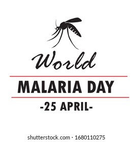 World Malaria Day Banners Vector Stock Vector (Royalty Free) 1680110275 ...