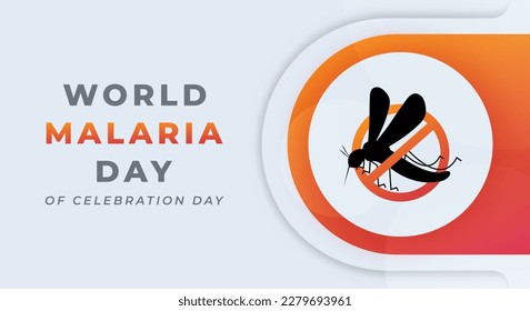 World Malaria Day Celebration Vector Design Illustration for Background, Poster, Banner, Advertising, Greeting Card
