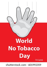 world malaria day. Forward palm on a red background. Forward palm on a red background