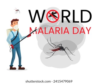 World Malaria Day. Malaria Free Future