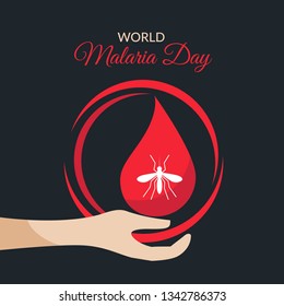 World Malaria Day Illustration