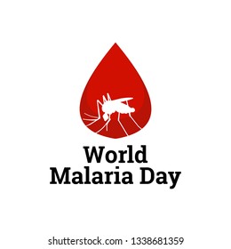 World Malaria Day Illustration, Health Poster Design