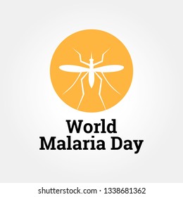 World Malaria Day Illustration, Health Poster Design