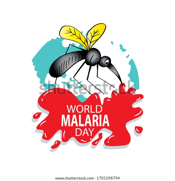 World Malaria Day Poster Concept Stock Vector (Royalty Free) 1705298794