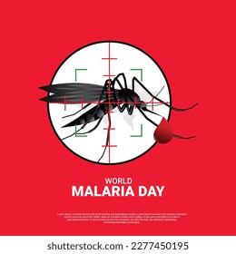 world malaria day poster design