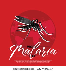 world malaria day poster design